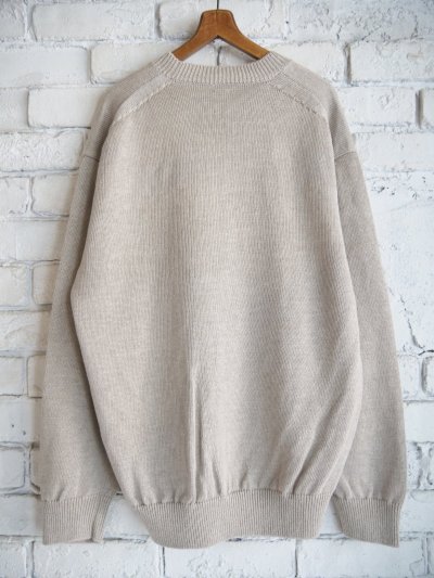 画像3: BATONER【MEN'S】WASHED HIGH COUNT LINEN CREW NECK KNIT バトナー ウォッシュドハイカウントリネンクルーネックニット（BN-25SM-021）