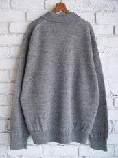 画像4: BATONER【MEN'S】WASHED HIGH COUNT LINEN POLO KNIT バトナー ウォッシュドハイカウントリネンポロニット（BN-25SM-023） (4)