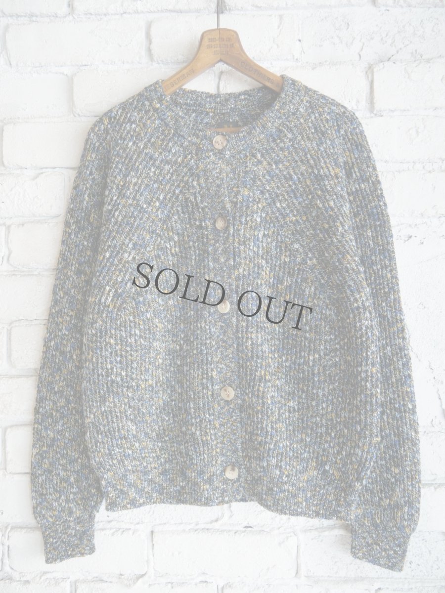 画像1: BATONER【WOMEN'S】KASURI SIGNATURE CREW NECK KNIT バトナー カスリシグネチャークルーネックニット（BN-25SL-026） (1)