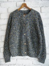 画像1: BATONER【WOMEN'S】KASURI SIGNATURE CREW NECK KNIT バトナー カスリシグネチャークルーネックニット（BN-25SL-026） (1)