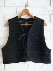 画像1: BATONER【WOMEN'S】GRASSY RACE PETIT VEST バトナー グラッシーレースプチベスト（BN-25SL-029） (1)