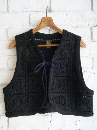 画像1: BATONER【WOMEN'S】GRASSY RACE PETIT VEST バトナー グラッシーレースプチベスト（BN-25SL-029）