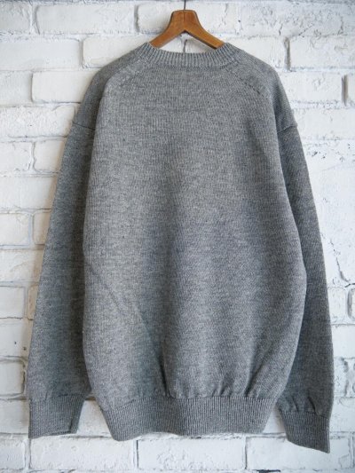 画像3: BATONER【MEN'S】WASHED HIGH COUNT LINEN CREW NECK KNIT バトナー ウォッシュドハイカウントリネンクルーネックニット（BN-25SM-021）