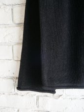 画像4: BATONER【WOMEN'S】WASHED HIGH COUNT LINEN SIGNATURE ROLL NECK KNIT バトナー ウォッシュドハイカウントリネンシグネチャーロールネックニット（BN-25SL-024） (4)