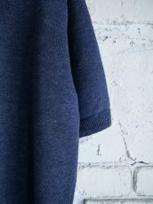 画像3: BATONER【MEN'S】WASHED HIGH COUNT LINEN CREW NECK S/S KNIT バトナー ウォッシュドハイカウントリネンクルーネックショートスリーブニット（BN-25SM-024） (3)