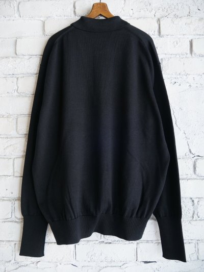 画像3: A.PRESSE Cotton Knit L/S Polo shirt アプレッセ コットンニットロングスリーブポロシャツ (24SAP-03-02K)