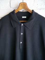 画像2: A.PRESSE Cotton Knit L/S Polo shirt アプレッセ コットンニットロングスリーブポロシャツ (24SAP-03-02K) (2)