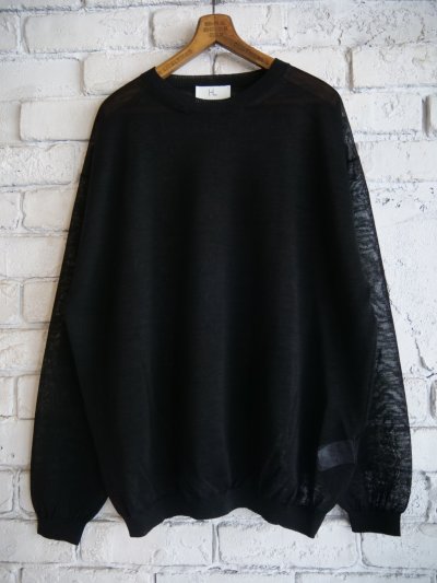 画像1: HERILL Ramie Deadstock Sweater ヘリル ラミーデッドストックセーター  (25-080-HL-8180-10)