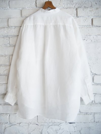 画像3: HERILL Ramie Linen Bandcollarshirts ヘリル ラミーリネンバンドカラーシャツ (25-050-HL-8100-10)