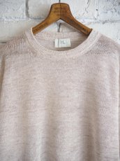 画像2: HERILL Linen WG Pullover ヘリル リネンホールガーメントプルオーバー  (25-080-HL-8190-10) (2)