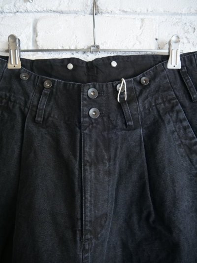 画像2: Gurank CH work trousers グランク コットンヘンプワークトラウザース (25K12)