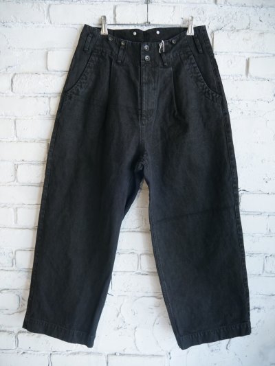 画像1: Gurank CH work trousers グランク コットンヘンプワークトラウザース (25K12)