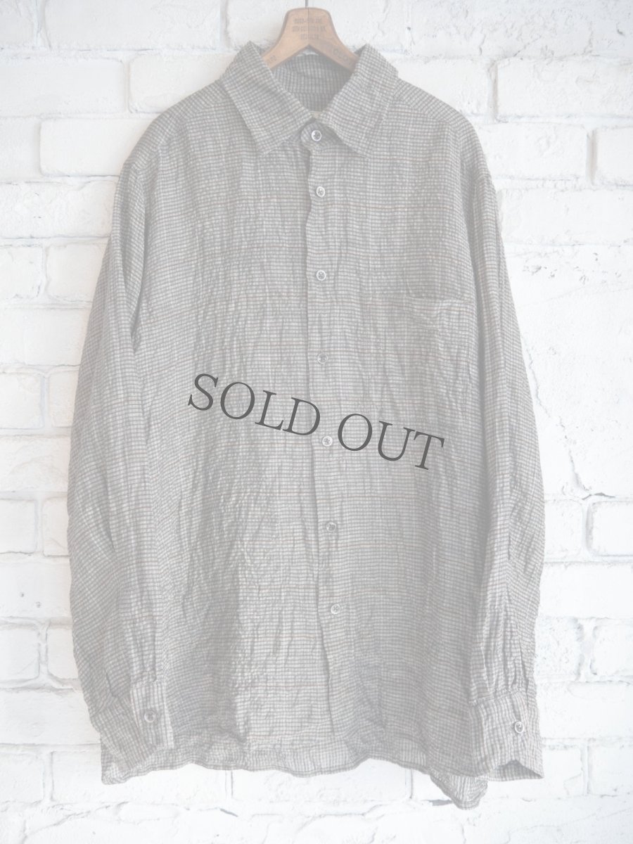 画像1: Gorsch Vintage Fabric Collar Shirt  ゴーシュ ヴィンテージファブリックカラーシャツ (13-1ST-SH05-VIN) (1)