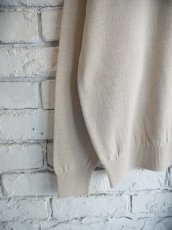 画像3: BATONER【MEN'S】SILK CREW NECK KNIT バトナー シルククルーネックニット（BN-25SM-036） (3)