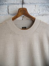 画像2: BATONER【MEN'S】SILK CREW NECK KNIT バトナー シルククルーネックニット（BN-25SM-036） (2)