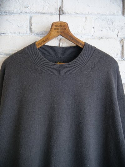 画像2: BATONER【MEN'S】SILK CREW NECK KNIT バトナー シルククルーネックニット（BN-25SM-036）