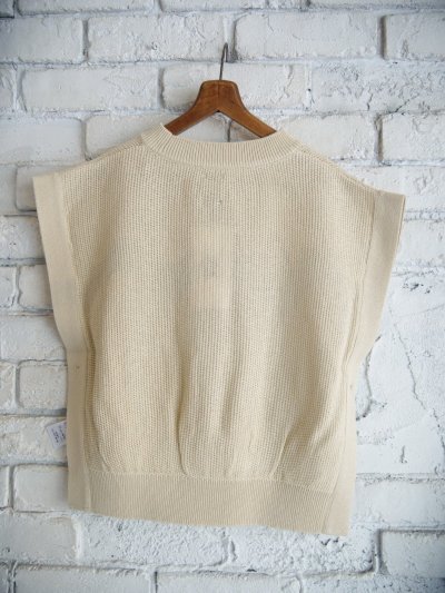 画像3: BATONER【WOMEN'S】OX SUMMER KNIT SIDE OPEN VEST バトナー オックスサマーニットサイドオープンベスト（BN-25SL-037）