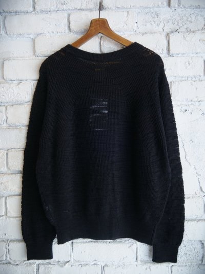 画像3: BATONER【WOMEN'S】SLUBY SIGNATURE CREW NECK KNIT バトナー スラブシグネチャークルーネックニット（BN-25SL-033）