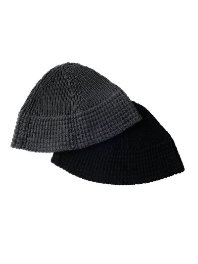 画像1: BATONER PAPER KNIT HAT バトナー ペーパーニットハット（BN-25SI-003）