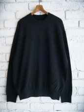 画像1: BATONER【MEN'S】SILK CREW NECK KNIT バトナー シルククルーネックニット（BN-25SM-036） (1)