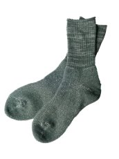 画像6: ROTOTO WASHI PILE CREW SOCKS ロトト 和紙パイルクルーソックス（R1511-241） (6)