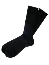 画像7: ROTOTO LINEN COTTON RIBBED CREW SOCKS ロトト リネンコットンリブドクルーソックス（R1461-231） (7)