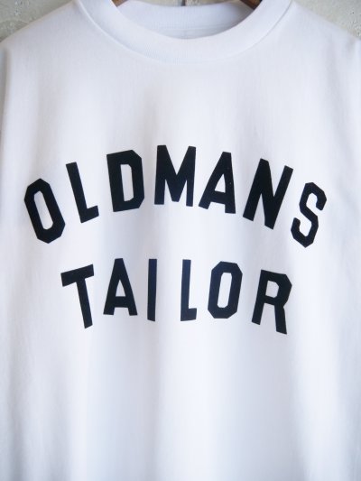 画像2: R&D.M.Co- / OLDMAN'S TAILOR OMT FLOCKY PRINT CREW S/S TEE  オールドマンズテーラー アールアンドディーエムコー フロッキープリントTシャツ（m1237b34）