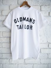 画像1: R&D.M.Co- / OLDMAN'S TAILOR OMT FLOCKY PRINT CREW S/S TEE  オールドマンズテーラー アールアンドディーエムコー フロッキープリントTシャツ（m1237b34） (1)