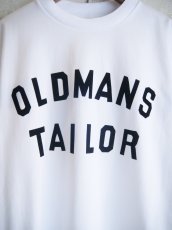 画像2: R&D.M.Co- / OLDMAN'S TAILOR OMT FLOCKY PRINT CREW S/S TEE  オールドマンズテーラー アールアンドディーエムコー フロッキープリントTシャツ（m1237b34） (2)