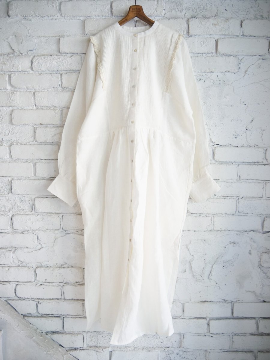 画像1: BUNON Pin Tuck Dress ブノン ピンタックドレス(BN2534) (1)