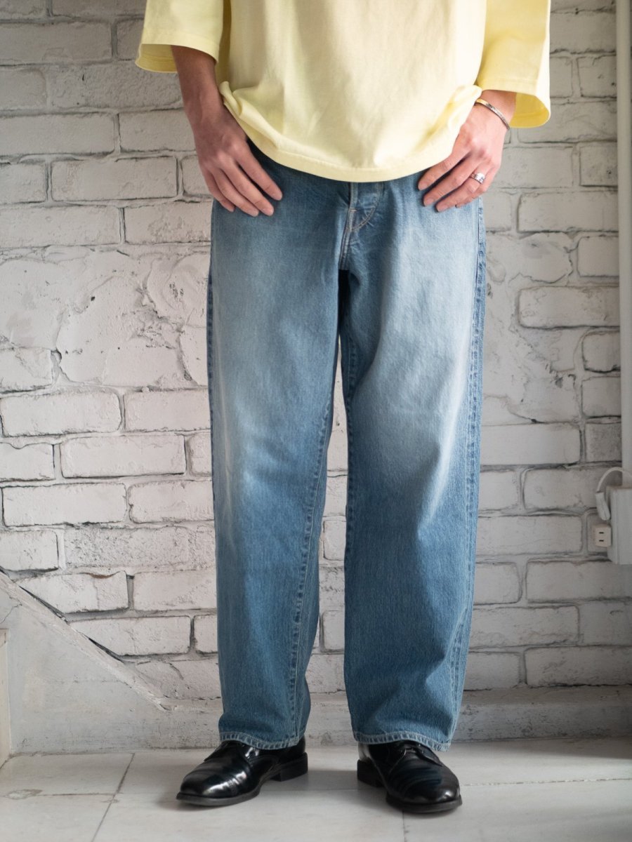 画像6: blurhmsROOTSTOCK 13.5oz Denim Pants Classic ブラームスルーツストック 13.5oz デニムパンツ クラシック（bROOTS24F9S25USD） (6)