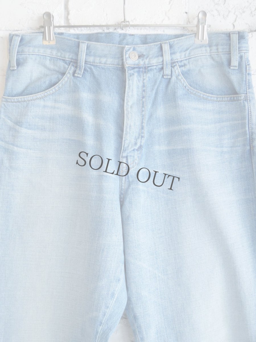 画像2: MAATEE&SONS DENIM TROUSER TYPE2 マーティーアンドサンズ  デニムトラウザー タイプ2 （MT5103-0213） (2)