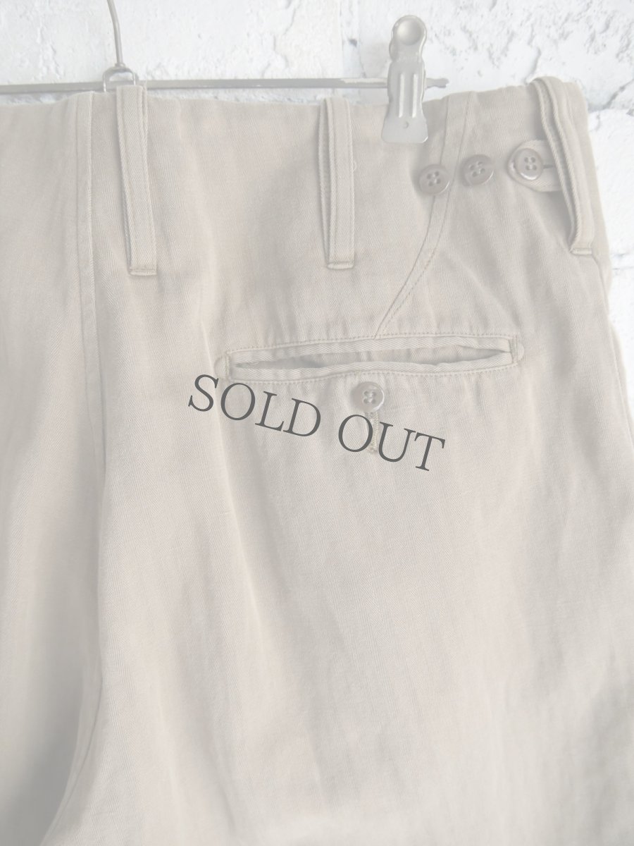 画像6: MAATEE&SONS CHINO TROUSER ドゥルン マーティーアンドサンズ チノトラウザーズドゥルン （MT5103-0209A） (6)