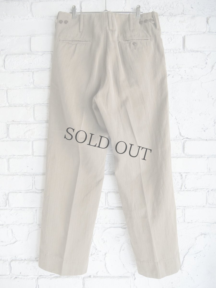 画像5: MAATEE&SONS CHINO TROUSER ドゥルン マーティーアンドサンズ チノトラウザーズドゥルン （MT5103-0209A） (5)