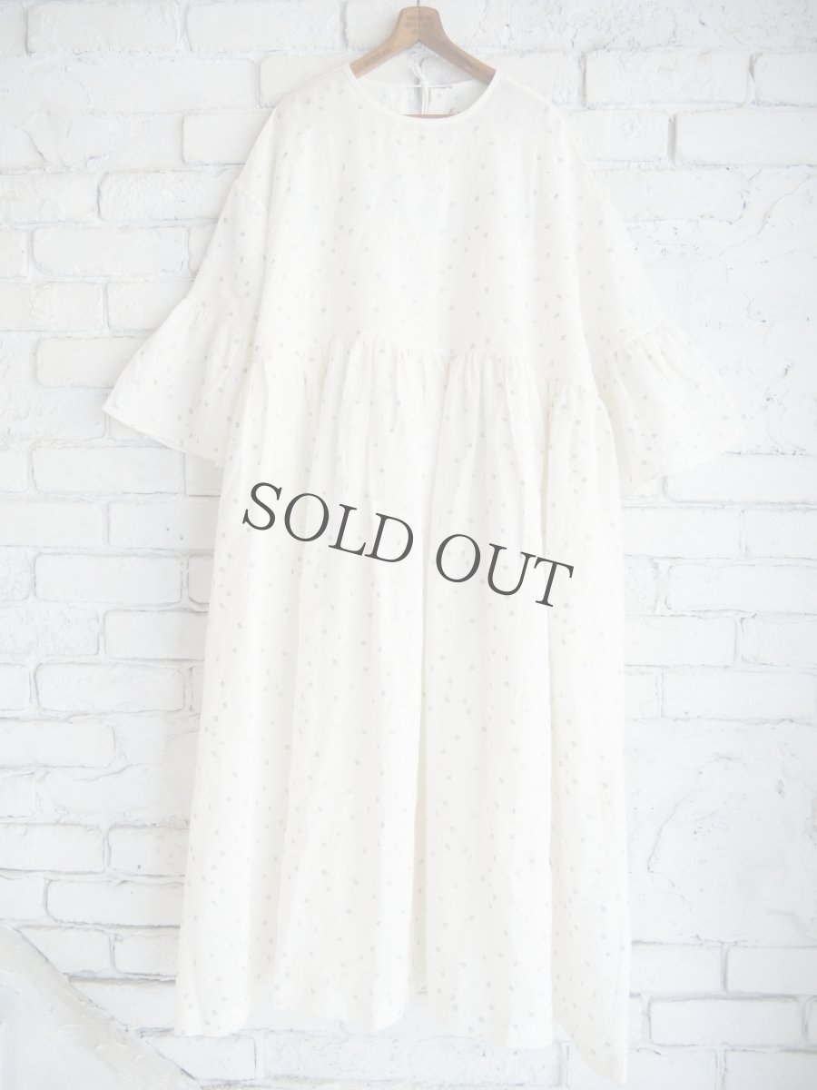 画像1: BUNON Wide Sleeve Dress ブノン ワイドスリーブドレス(BN2537) (1)