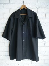 画像1: blurhms Chambray Open-Collar Shirt ブラームス シャンブレーオープンカラーシャツ (BHS25S021) (1)