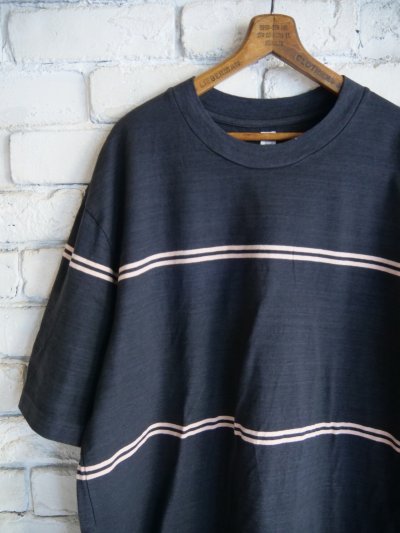 画像2: blurhms  C/NAPP Border Plain Teeブラームス ボーダープレーンTシャツ (BHS25S030Bdr)