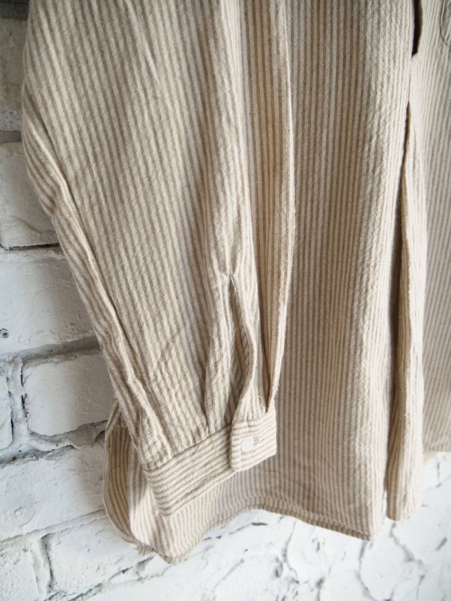 画像4: 【SALE】YAECA (45110) ヤエカ プルオーバーロングシャツ (4)