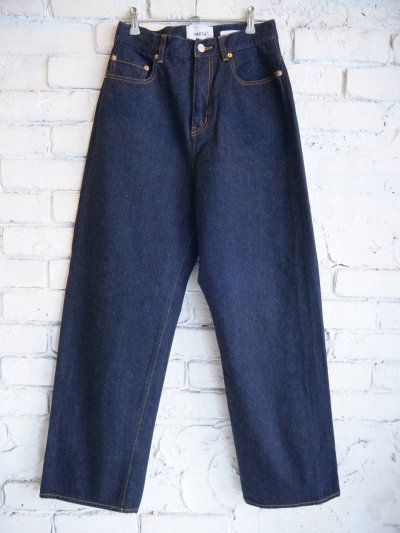 画像1: YAECA【WOMEN'S】ワイドクロップドデニム【14-13W】