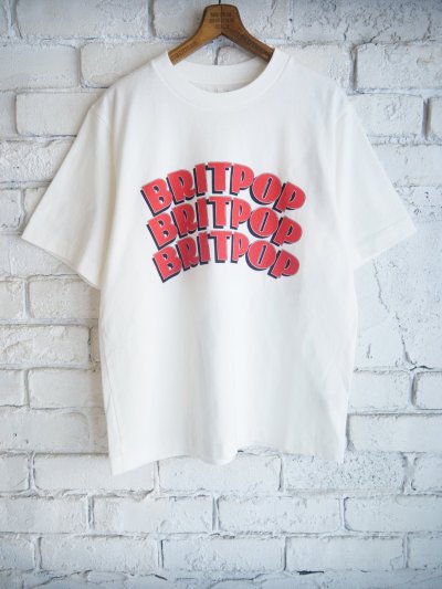 画像1: blurhmsROOTSTOCK BRITPOP Print Tee STANDARD ブラームスルーツストック ブリットポップ プリントTシャツ (bROOTS25S33A)