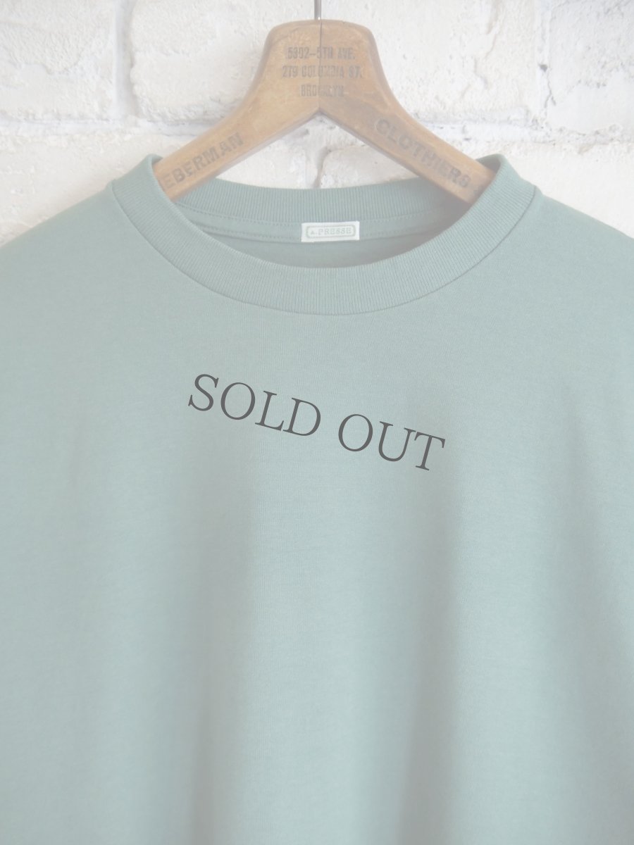 画像2: A.PRESSE Heavy Weight T-shirt アプレッセ ヘビーウェイトTシャツ (AP-5002) (2)