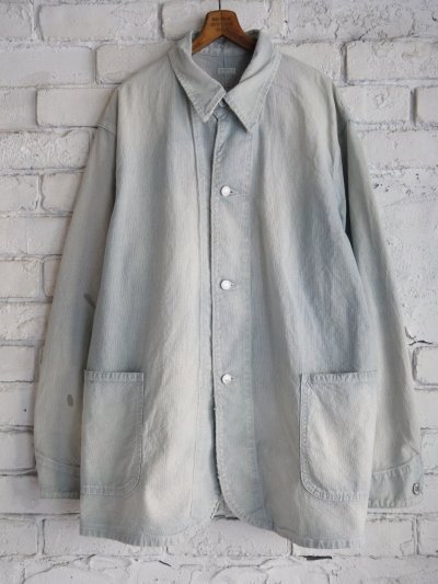 画像1: A.PRESSE indigo Pin Check Coverall アプレッセ インディゴピンチェックカバーオール (25SAP-01-27H)