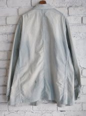 画像6: A.PRESSE indigo Pin Check Coverall アプレッセ インディゴピンチェックカバーオール (25SAP-01-27H) (6)