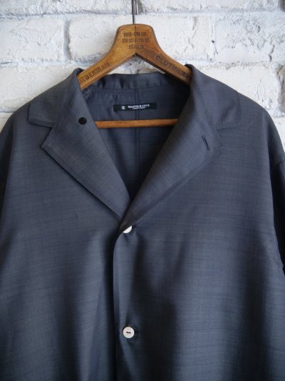 画像2: MAATEE&SONS 折って折って shirts JACKET マーティーアンドサンズ  シャツジャケット（MT5103-0009C）