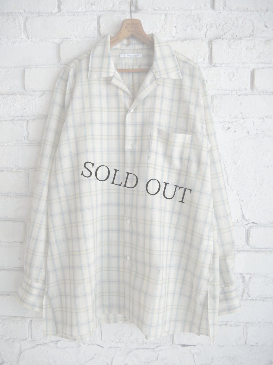 画像1: MAATEE&SONS OP SHIRTS  マーティーアンドサンズ  オープンカラーシャツ（MT5103-0609） (1)
