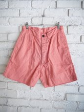 画像1: OUTIL COTTON LINEN SHORT ウティ コットンリネンショーツ (OV-P036) (1)