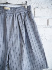 画像3: NEAT Cotton Herringbone Stripe Big Trunks Shorts ニート コットンヘリンボーンストライプビッグトランクスショーツ（25-01HSBTS） (3)