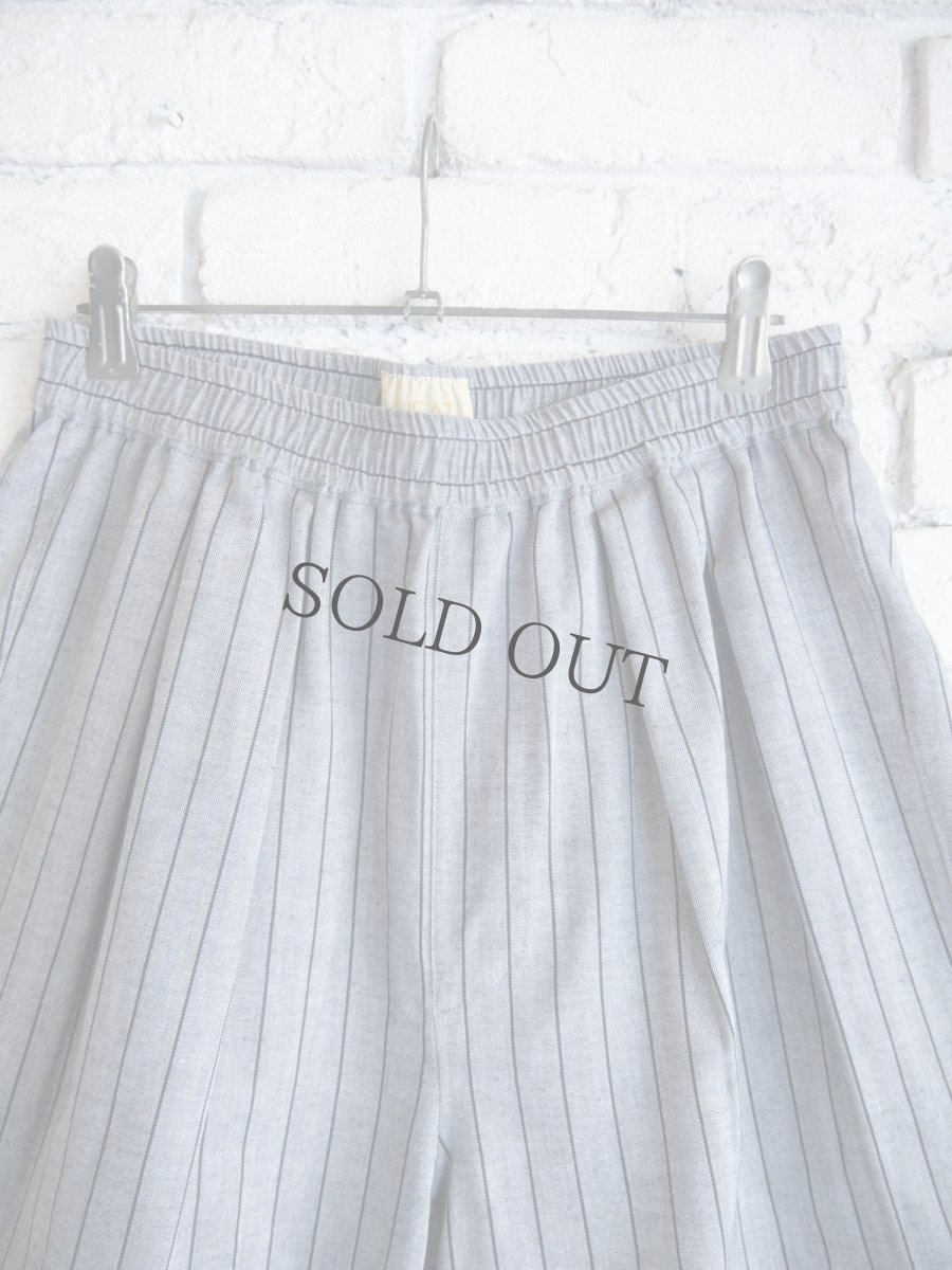 画像2: NEAT Cotton Herringbone Stripe Big Trunks Shorts ニート コットンヘリンボーンストライプビッグトランクスショーツ（25-01HSBTS） (2)