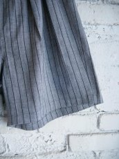 画像4: NEAT Cotton Herringbone Stripe Big Trunks Shorts ニート コットンヘリンボーンストライプビッグトランクスショーツ（25-01HSBTS） (4)