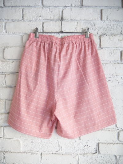 画像3: NEAT Cotton Windowpane Big Trunks Shorts ニート コットンウィンドウペンビッグトランクスショーツ（25-01CWBTS）